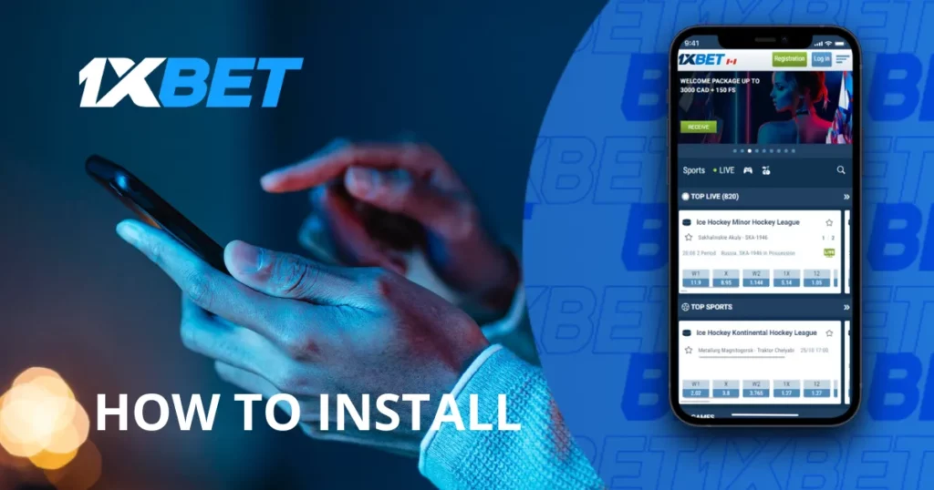Instructions for installing mobile app for Android from 1xBet Vietnam