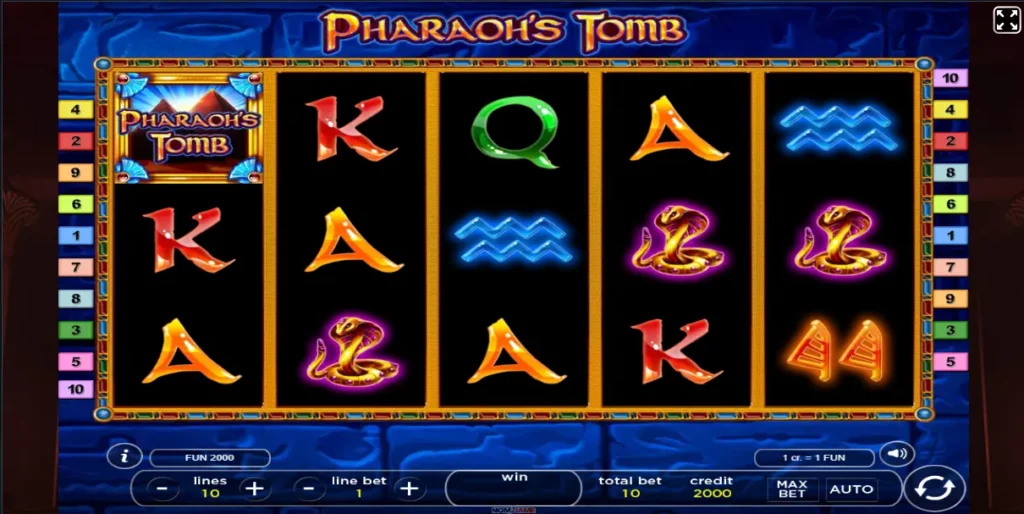 Pharaoh's Tomb Slot Game at 1xBet Vietnam
