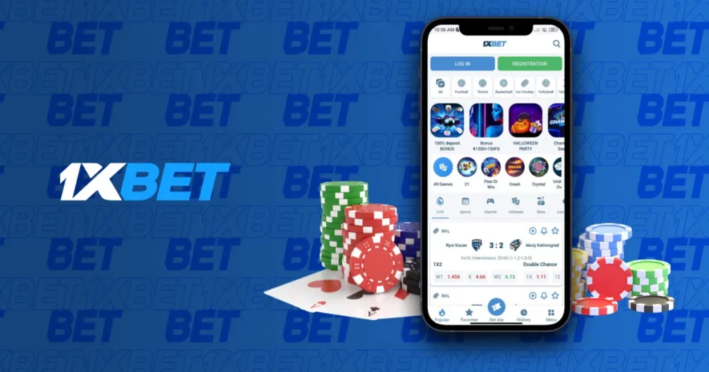 1xBet အွန်လိုင်းကာစီနို အက်ပ်