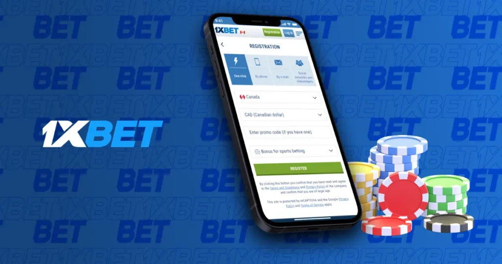 1xBet တွင်မှတ်ပုံတင်နည်း