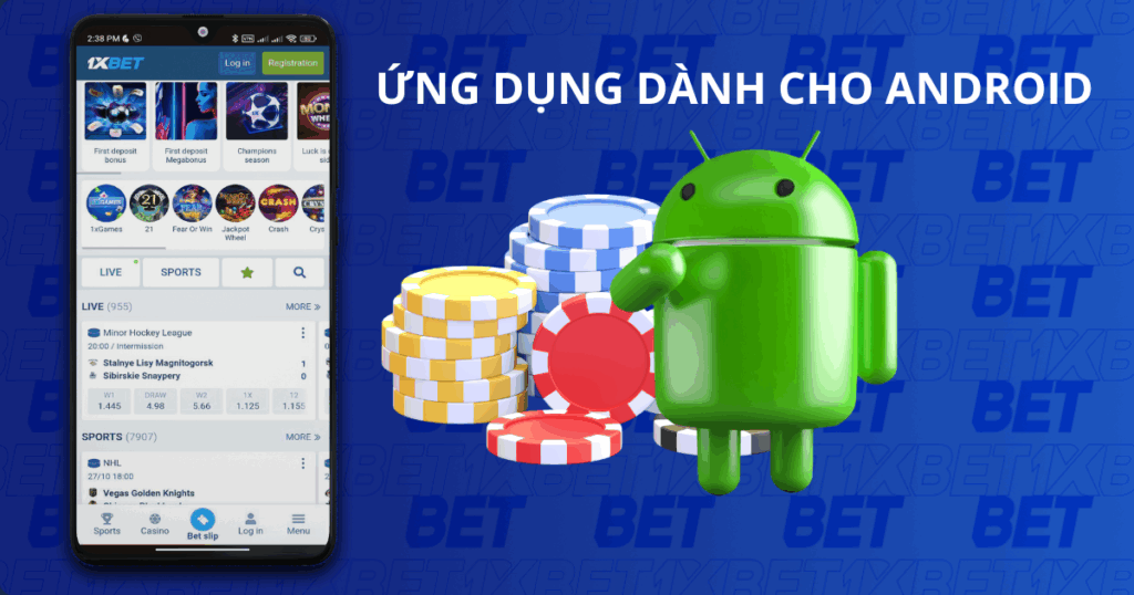Ứng dụng 1xbet cho Android